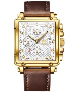 Luxury Square Quartz Wrist Watch
